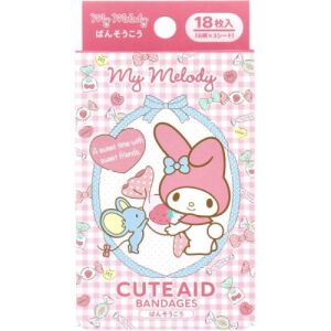 SANTEN SANRIO CUTE AID BANDAGES MY MELODY