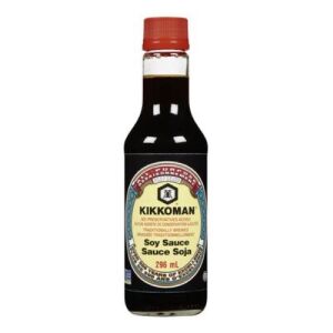 KIKKOMAN SOY SAUCE 296ML