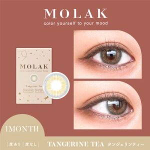 MOLAK Monthly Contact Lens (Tangerine Tea) (2 Lenses) -5.50