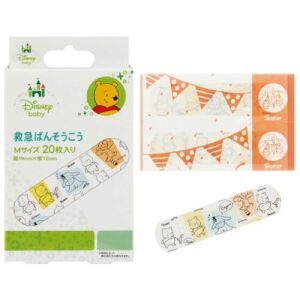 Skater First Aid Plaster Set (M size) Winnie-the-Pooh