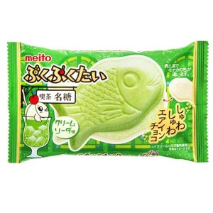 Meito Fish Shape Filled Wafer (Soda Flavor)