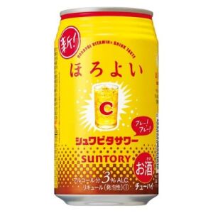 SUNTORY Carbonated Vitamin C (3% Alc) 350ml