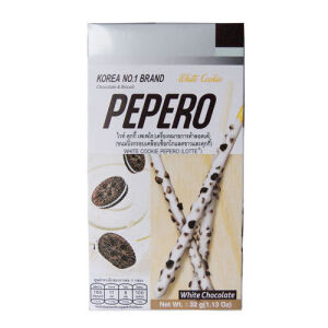 LOTTE Pepero White Choco Cookie Sticks 32g