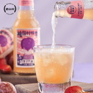 SPARKING PLUM AND FRUIT JUICE