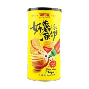 BENGAOSHAWU HAOSHU Original Cut Potato Chips (Sriracha Sauce Flavor) 110g