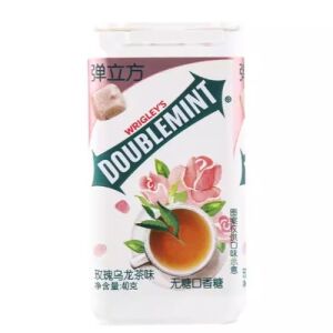 WRIGLEY'S DoubleMint Rose Oolong Flavor Hard Candy