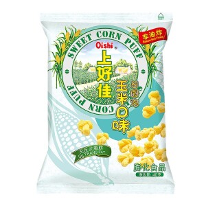 Oishi Sweet Corn Pops(corn flavor) 40g