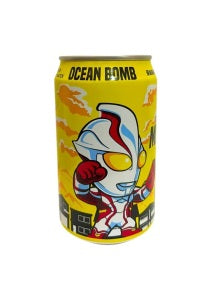Ocean Bomb  Ultraman Mebius Sparkling Water (Lime Flavor) 330ml
