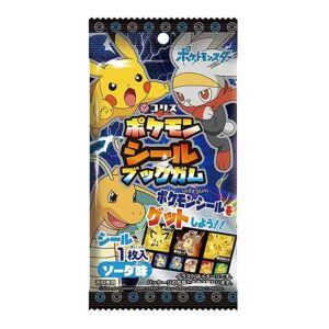 Coris Pokemon Chewing Gum with Sticker (Soda Flavor) 1Pc