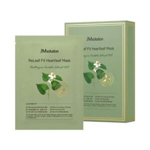 JM Solution Releaf Fit Heartleaf Mask 10pcs