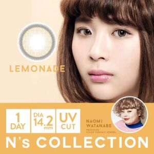 N's COLLECTION Daily Contact Lens (Lemonade) (10 Lenses) -1.50