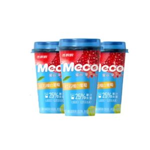 XIANG PIAO PIAO Meco Fruit Tea (Pomegranate & White Grape Flavor) 400ml *3