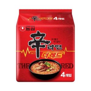 Nongshim Shin Ramen (RED)125g*4 Bags