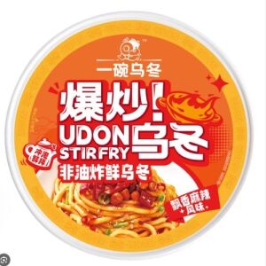 YWWD Instant Stir Fry Udon Numb&Spicy Flavor 257g