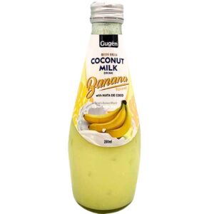 Gugen Coconut Milk Drink, Banana Flavor 9.8 oz