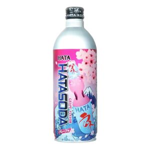 HATA Sakura Ramune Soda Grape Flavor 500ml