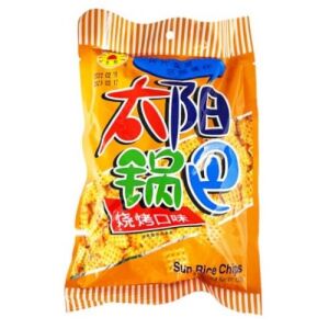 SUN Crispy Rice Chips (BBQ Flavor) 130g