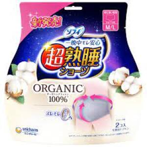 UNICHARM ## Organic Overnight Sanitary Underwear M-L 2pcs