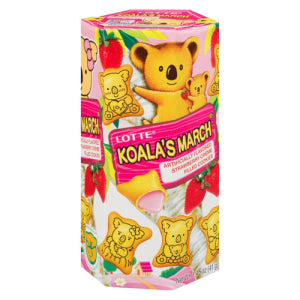 Lotte Koala Strawberry Biscuits 41g