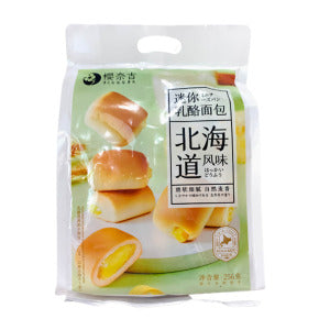 YNJ Mini Cheese Bread Hokkaido Milk Flavor 256g