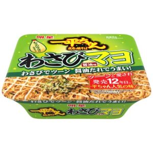 MYOJO Yakisoba Wasabi Soysauce Flavor 114g