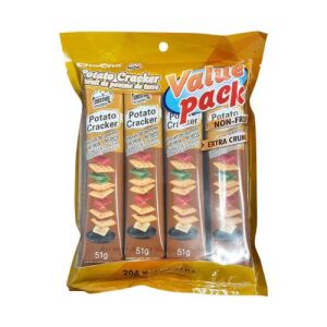 CHACHA Potato Cracker BBQ Flavor (Value Pack) 204g