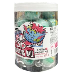 3D Bursting Ball Candy - Earth 330g