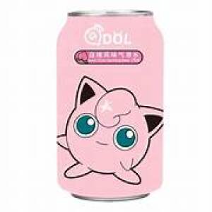 QDol Pokemon Fruits Sparkling Water (Peach Flavor) 330ml