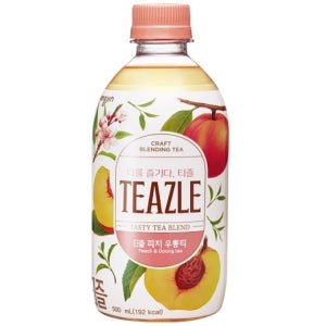 Woongjin Teazle Peach & Oolong Tea 500ml