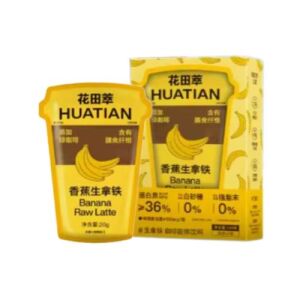 HTC Raw Latte Banana Flavor 20g*7pcs