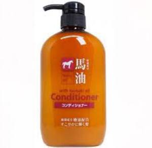 KUMANOYUSHI -- Horse Oil Non Silicon Conditioner 600ml