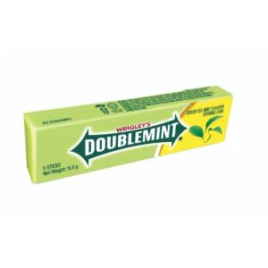 WRIGLEY'S Double Mint Gum (Green Tea Flavor) 13.5g