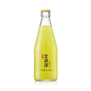 Arctic Ocean Soda Glass Bottle (Lemon Flavor) 330ml