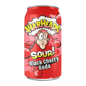 Warheads Sour Black Cherry Soda 355ml