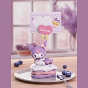 Sanrio Family Dessert Memo Holder -Kuromi