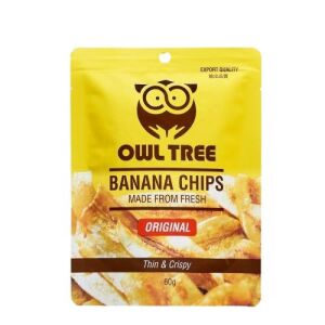 BE)OWL TREE BANANA CHIPS 60g