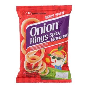 NONGSHIM Spicy Flavoured Onion Rings 50g