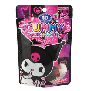 Heart Sanrio Kuromi 4D Grape Soda Gummy 72g