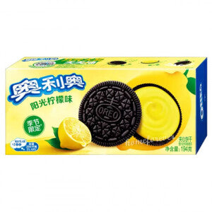 OREO Sandwich Cookies (Sunlight Lemon Flavor) 194g