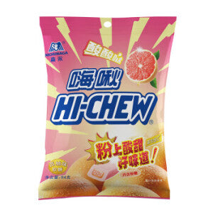 Morinaga Hi-Chew Chewing Candy in bag (Grapefruit Flavor) 94g