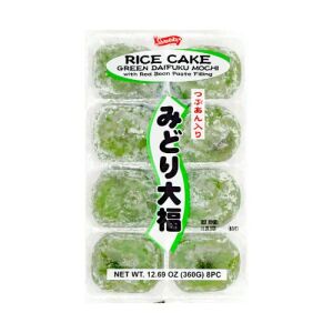 Shirakiku Daifuku Green Bean Mochi Rice Cake 360g