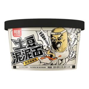 Baijia A-kuan Instant Potato Noodles Spicy Cumin Flavor 115g