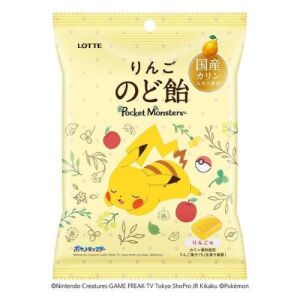 Lotte Pokemon Apple Throat Candy 75g