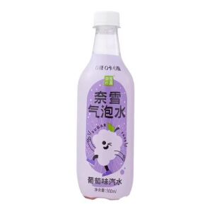 Nai Xue's Tea -- Sparkling Water Grape Flavor 500ml