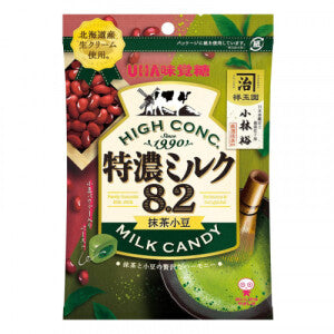 Uha 8.2 Milk Candy (Matcha Red Bean Flavor) 70g