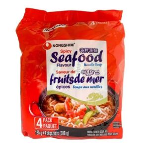NONGSHIM, SEAFOOD HOT & SPICY 4*125g