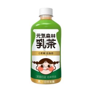 GENKI FOREST Milk Tea Drink (Milk green tea) 360ml