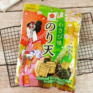 Japan Noriten Seaweed Tempura Crisps Wasabi Taste 135g