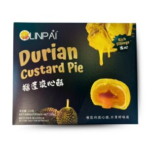 LINPAI Durian Custurd Cake 220g