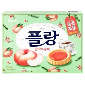 CW) Premium Dessers Tart Peach Flavor 160g